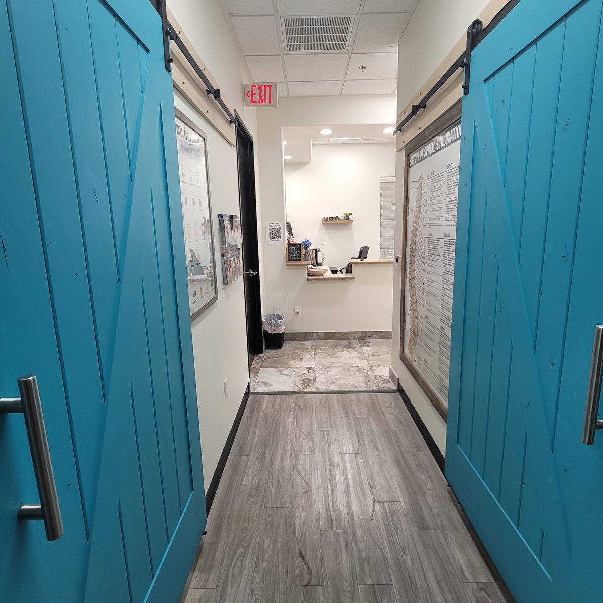 Hallway at Evergrowth Chiropractic in Las Vegas